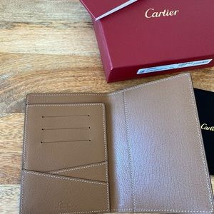 Authentic Cartier Passport Holder